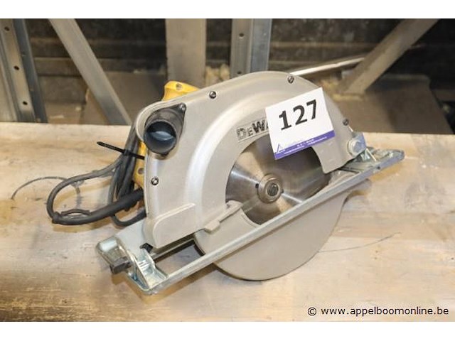 Cirkelzaag dewalt d23700-qs - afbeelding 1 van  3
