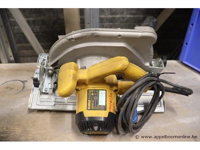 Cirkelzaag dewalt d23700-qs - afbeelding 2 van  3