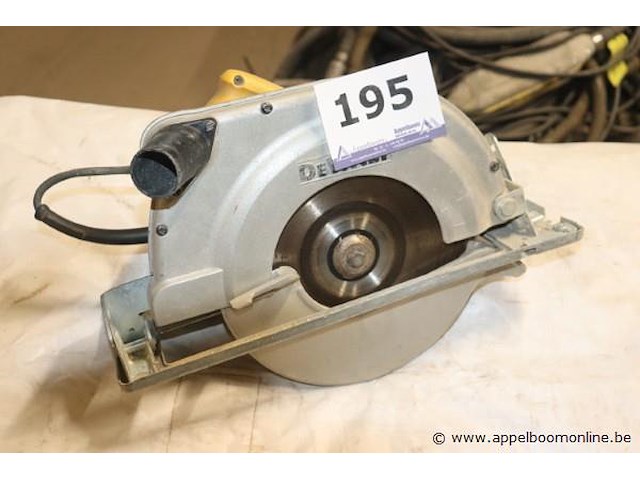 Cirkelzaag dewalt d23700-qs - afbeelding 1 van  3