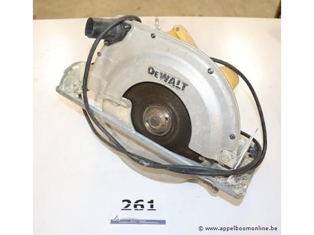 Cirkelzaag dewalt d23700-qs - afbeelding 2 van  4