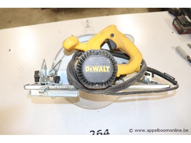 Cirkelzaag dewalt d23700-qs - afbeelding 2 van  4