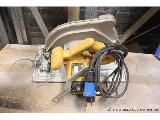 Cirkelzaag dewalt d23700-qs - afbeelding 2 van  4