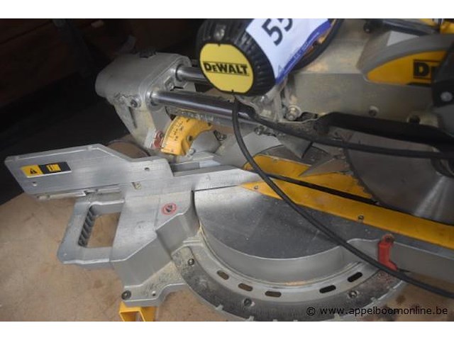 Cirkelzaag dewalt dws780, 1675w, werking niet gekend - afbeelding 2 van  3