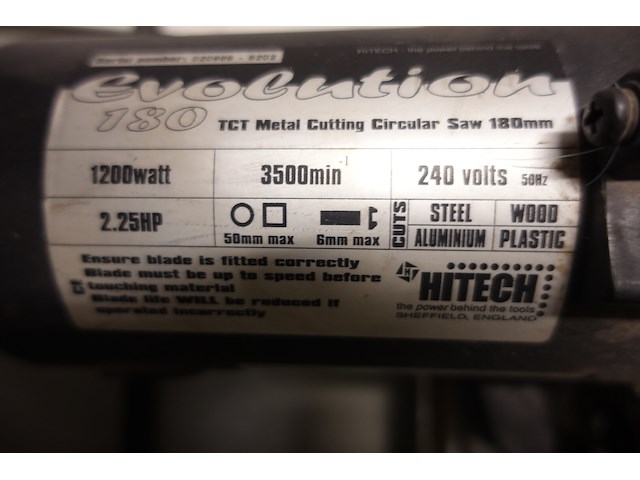 Cirkelzaag evolution - afbeelding 4 van  5