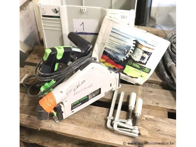 Cirkelzaag festool ts 55 rebq - afbeelding 1 van  3