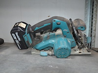 Cirkelzaag makita dhs 680 op accu met 1 accu (11,15) - afbeelding 3 van  6