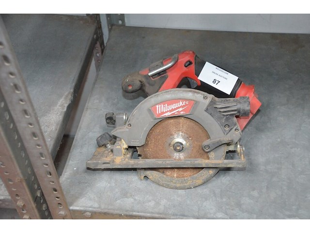 Cirkelzaag milwaukee m18ccs55 (20) - afbeelding 1 van  5