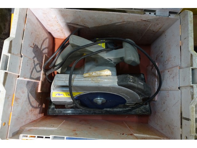 Cirkelzaag topcraft + accu slijpschijfmachine makita - afbeelding 4 van  7