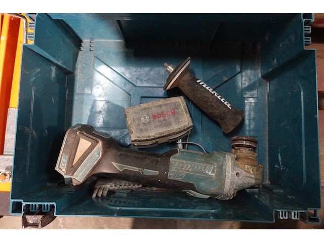 Cirkelzaag topcraft + accu slijpschijfmachine makita - afbeelding 6 van  7