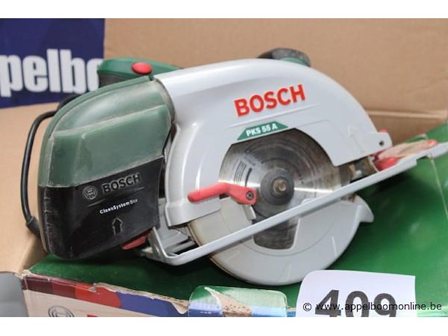 Cirkelzaagmachine bosch pks55a, werking niet gekend - afbeelding 2 van  2