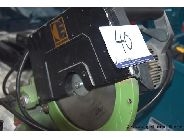 Cirkelzaagmachine elektra beckum kgs 300, werking niet gekend - afbeelding 2 van  3