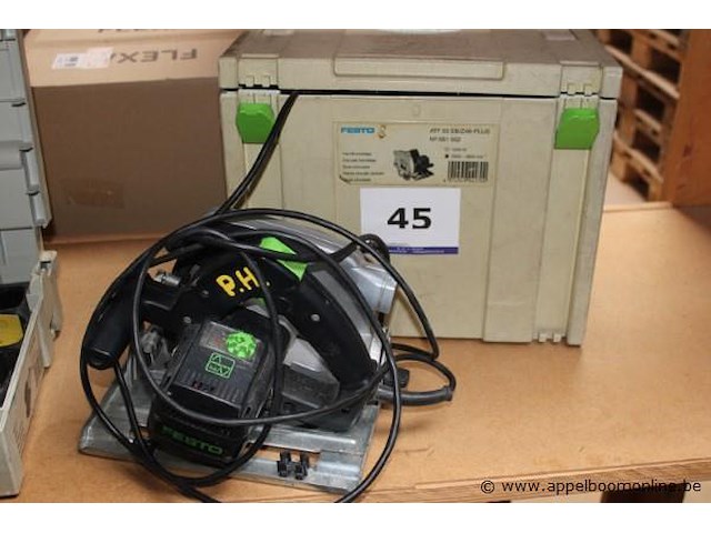 Cirkelzaagmachine festool atf 55, werking niet gekend - afbeelding 2 van  3