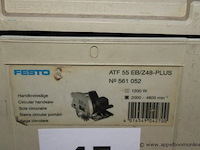 Cirkelzaagmachine festool atf 55, werking niet gekend - afbeelding 3 van  3