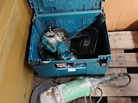 Cirkelzaagmachine makita + haakse slijper hitachi - afbeelding 1 van  5