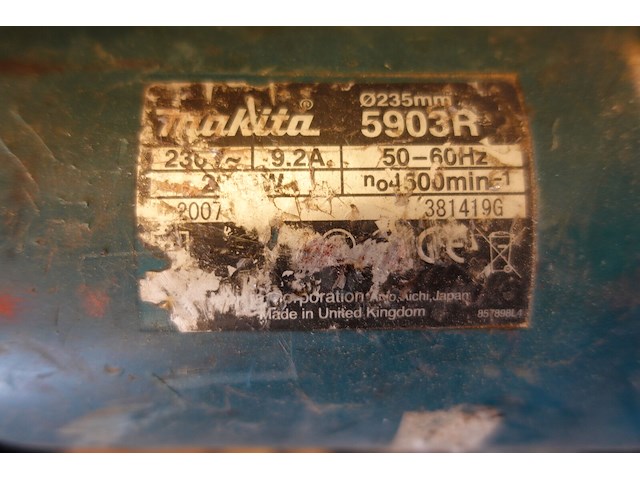 Cirkelzaagmachine makita - afbeelding 3 van  3