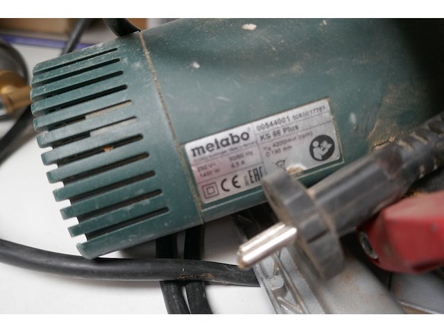 Cirkelzaagmachine metabo - afbeelding 3 van  3