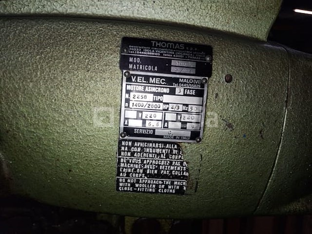 Cirkelzaagmachine thomas 300e + voet (1984) - afbeelding 5 van  6