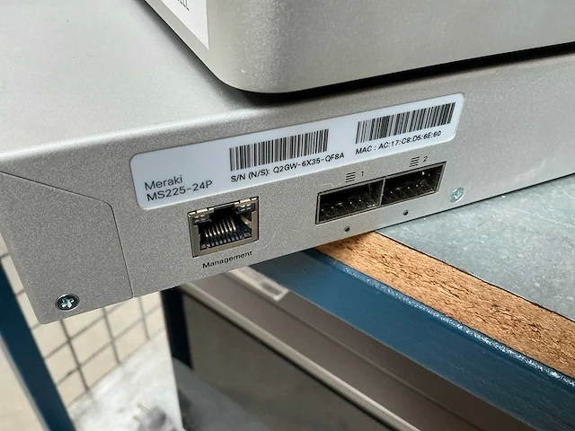 Cisco meraki ms225-24p switch - afbeelding 3 van  4