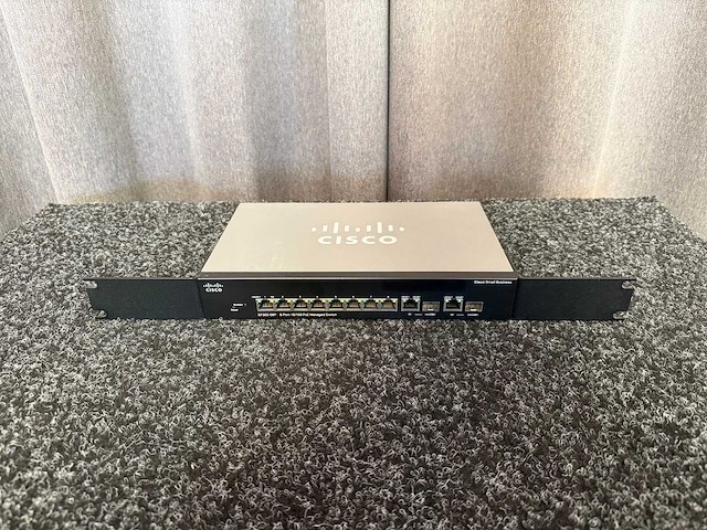 Cisco sf302-08p managed netwerk switch - afbeelding 1 van  3