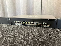 Cisco sf302-08p managed netwerk switch - afbeelding 2 van  3