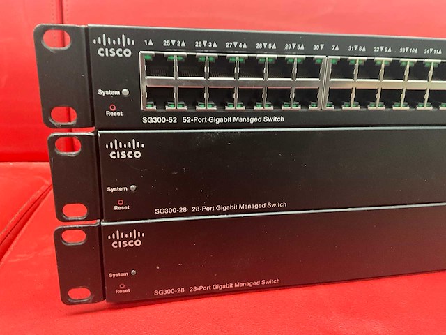Cisco sg300 switches en diversen (3x) - afbeelding 3 van  9