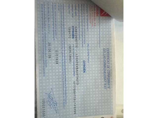 Citroen - 2009 - berlingo - bestelwagen - personenauto - afbeelding 33 van  34