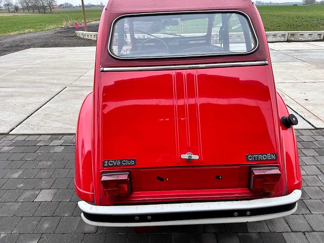 Citroen - 2cv6 club - oldtimer - afbeelding 15 van  16