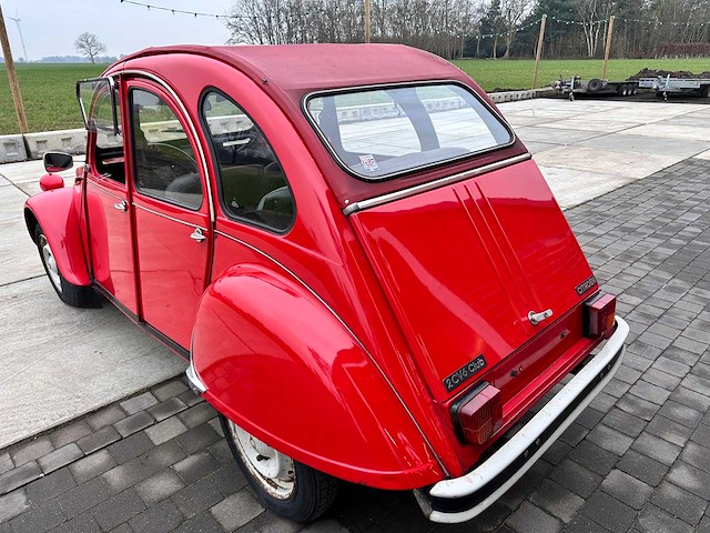 Citroen - 2cv6 club - oldtimer - afbeelding 12 van  12