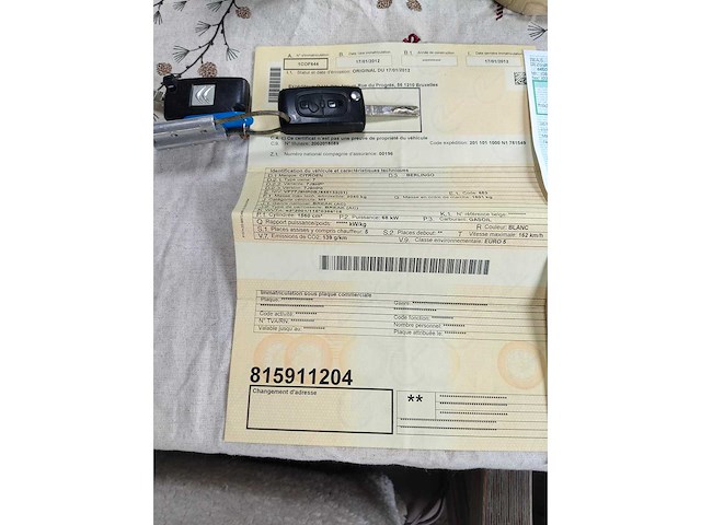 Citroën - berlingo - 2012 - multispace - auto 1.6 hdi - afbeelding 14 van  25