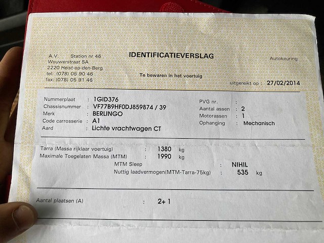 Citroën - berlingo - berlingo - bedrijfswagen - afbeelding 30 van  40