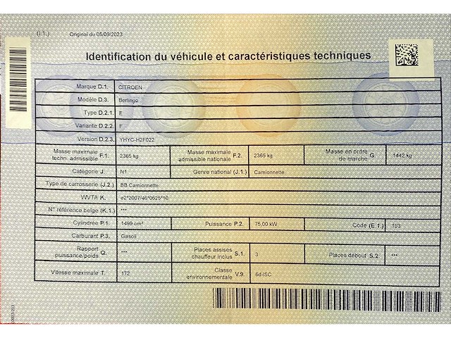 Citroën - berlingo - car - - afbeelding 6 van  18
