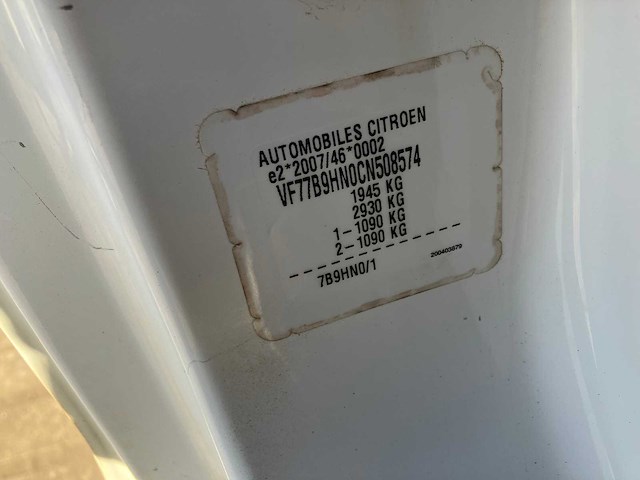 Citroen - berlingo 1.6hdi 3 zits lichte vracht bedrijfswagen - afbeelding 22 van  41