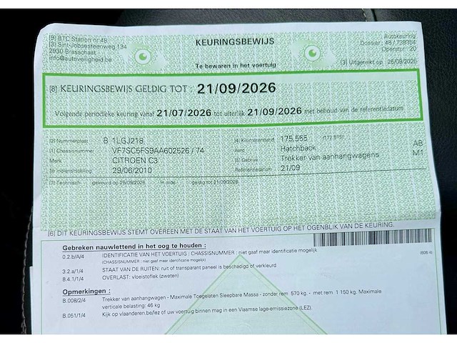 Citroen - c3 - 2010 - afbeelding 10 van  33