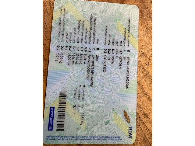 Citroen - c4 picasso - 1.6 vti business 5p. - car - 2009 - afbeelding 6 van  14