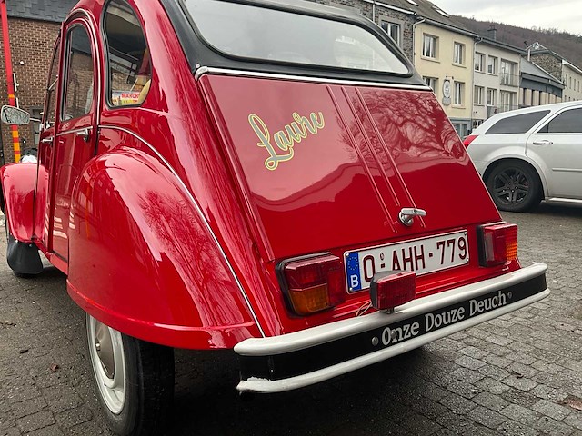 Citroën 2 cv vintage auto - afbeelding 14 van  44