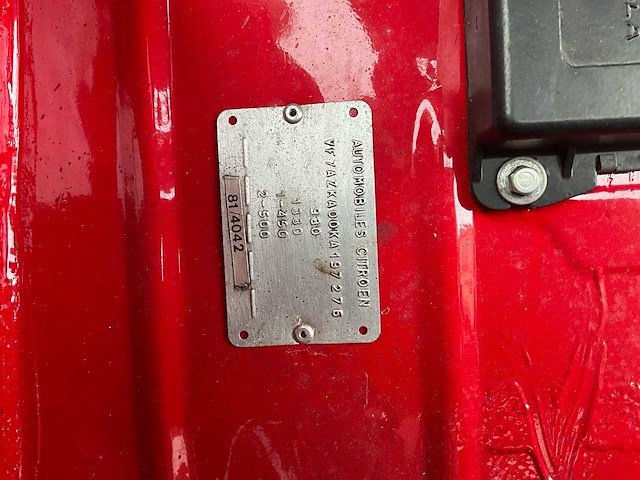 Citroën 2 cv vintage auto - afbeelding 22 van  44