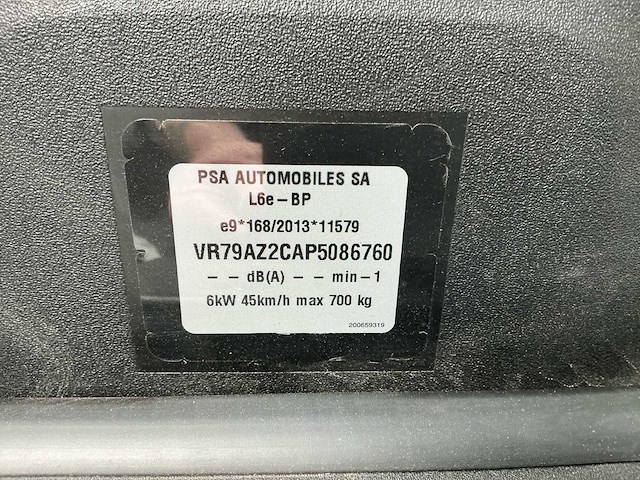 Citroën ami 100% elektrisch lichte vierwieler - afbeelding 19 van  26