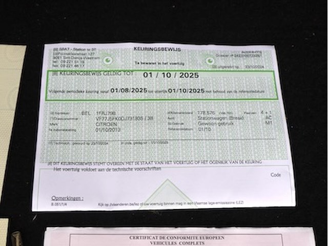 Citroën berlingo - vf77j5fk0dj731835 - 2013 - afbeelding 10 van  20