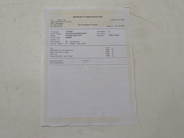 Citroën berlingo - vf7gc9hxc8n002034 - 2008 - afbeelding 9 van  19