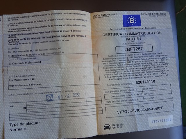 Citroën berlingo 2008, benzine/lpg geschouwd - afbeelding 2 van  14