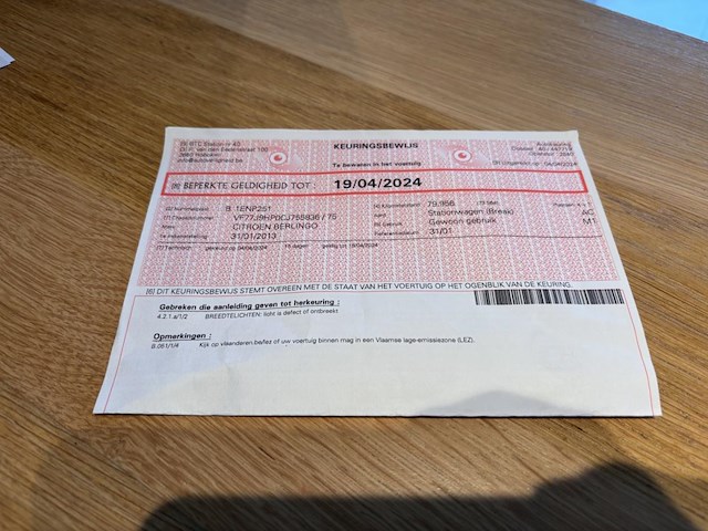 Citroen berlingo, 2013 - afbeelding 37 van  46