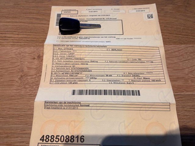 Citroen berlingo, 2013 - afbeelding 38 van  46