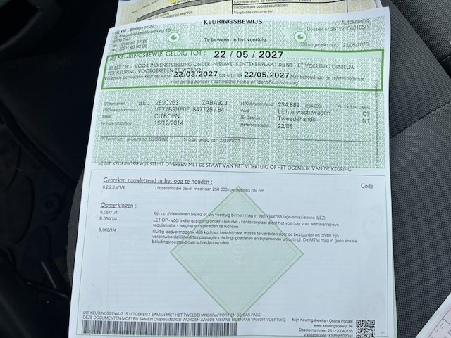 Citroen berlingo, 2014 - afbeelding 27 van  33