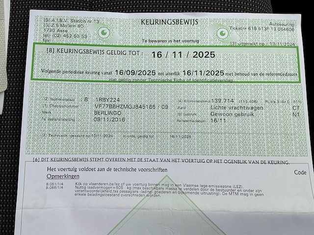 Citroën berlingo 2016 - afbeelding 49 van  56