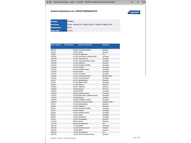 Citroen berlingo, 2021 - afbeelding 26 van  32