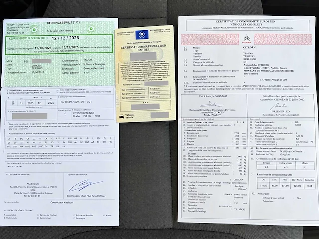 Citroën berlingo 7b9hno/1 bestelwagen - afbeelding 23 van  32