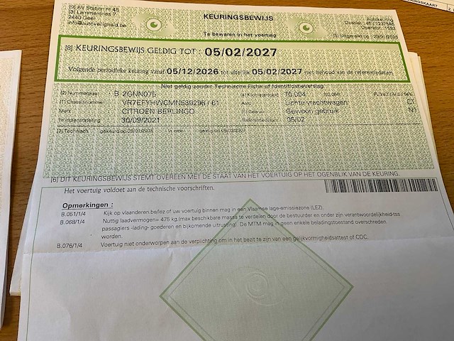 Citroën berlingo bedrijfswagen - afbeelding 4 van  13