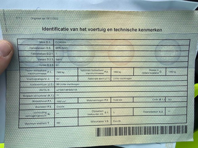 Citroën berlingo - afbeelding 9 van  19