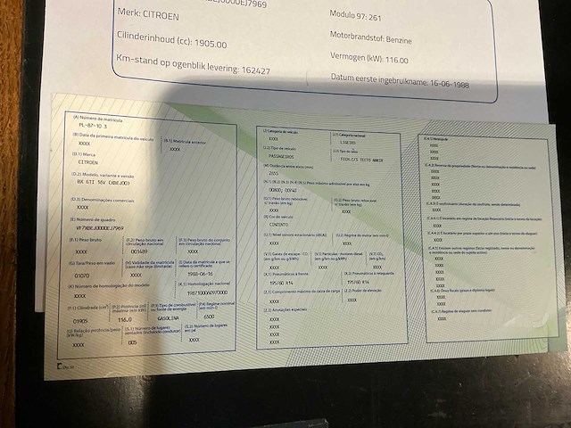 Citroën bx gti 16v oldtimer - afbeelding 49 van  57