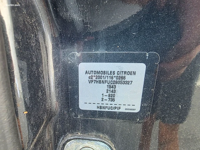 Citroën c3 pluriel 2004 - afbeelding 6 van  34